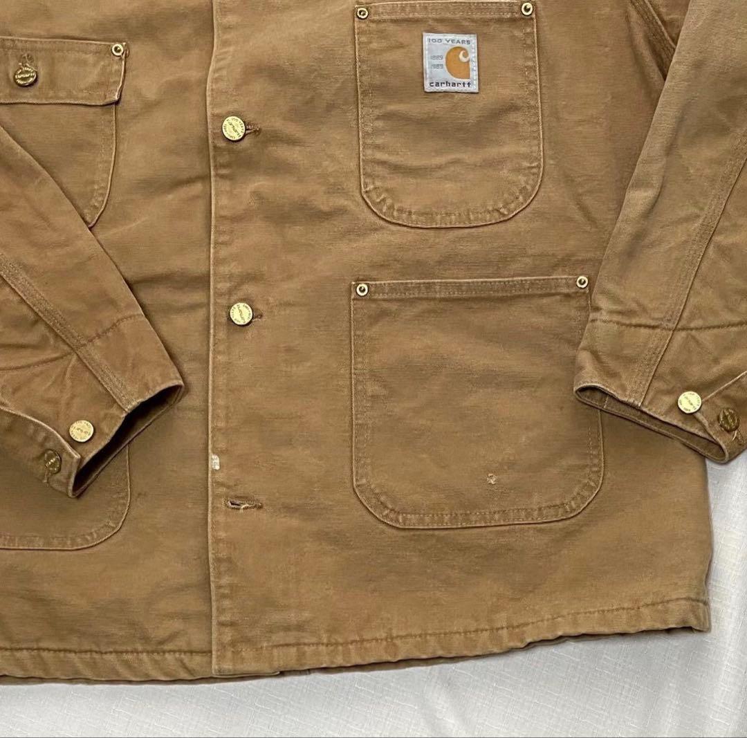 USA製 46 80s カバーオール チョアコート100周年 carhartt