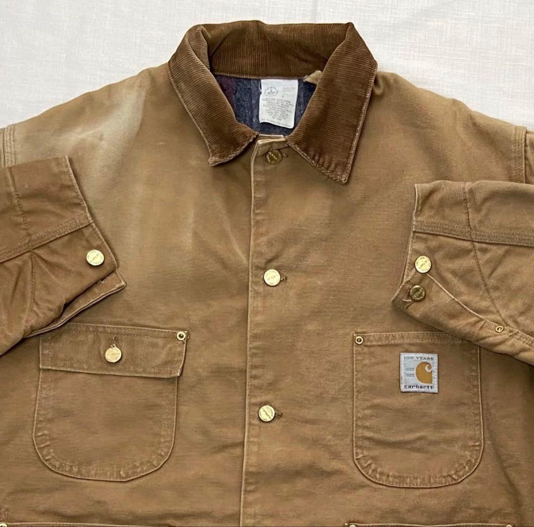 USA製 46 80s カバーオール チョアコート100周年 carhartt