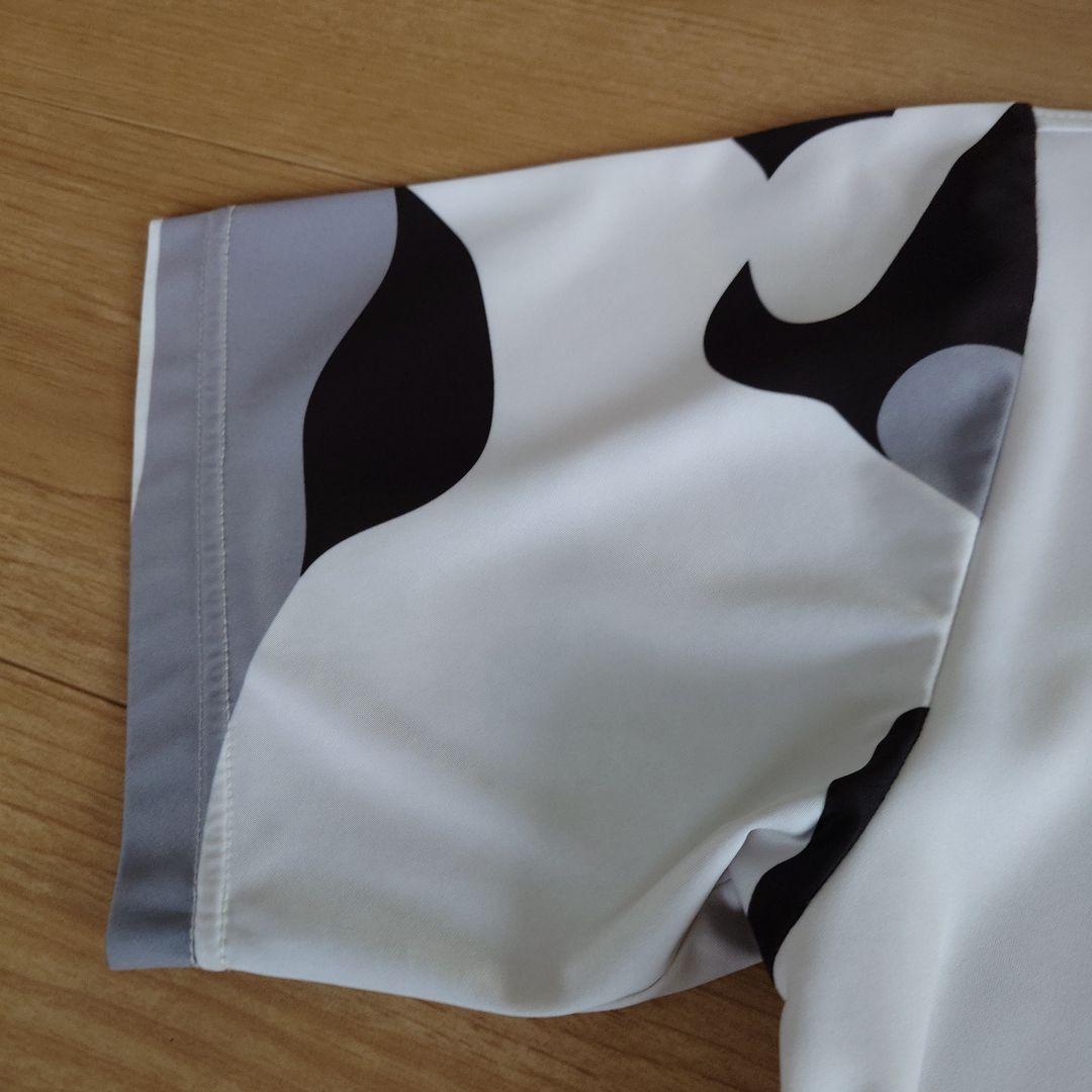 MARK＆LONA カウ柄 半袖シャツ