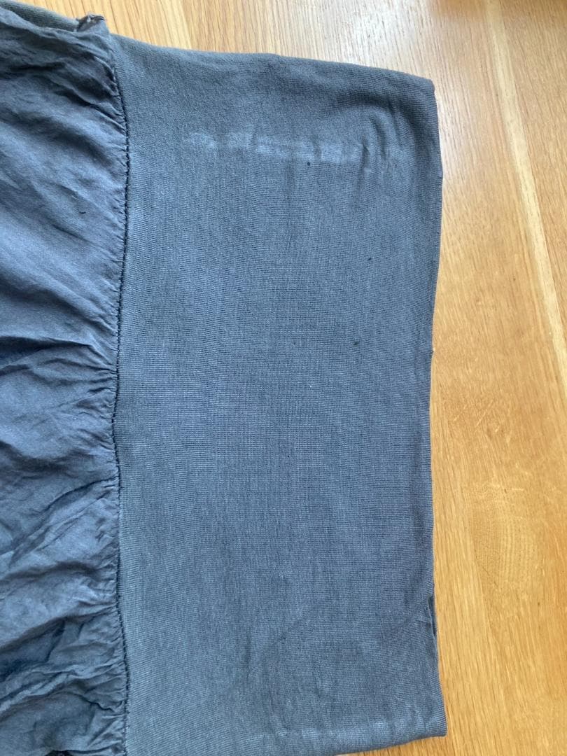 フラメンコ　スカート　ファルダ　パルパデオParpadeo　濃いグレー