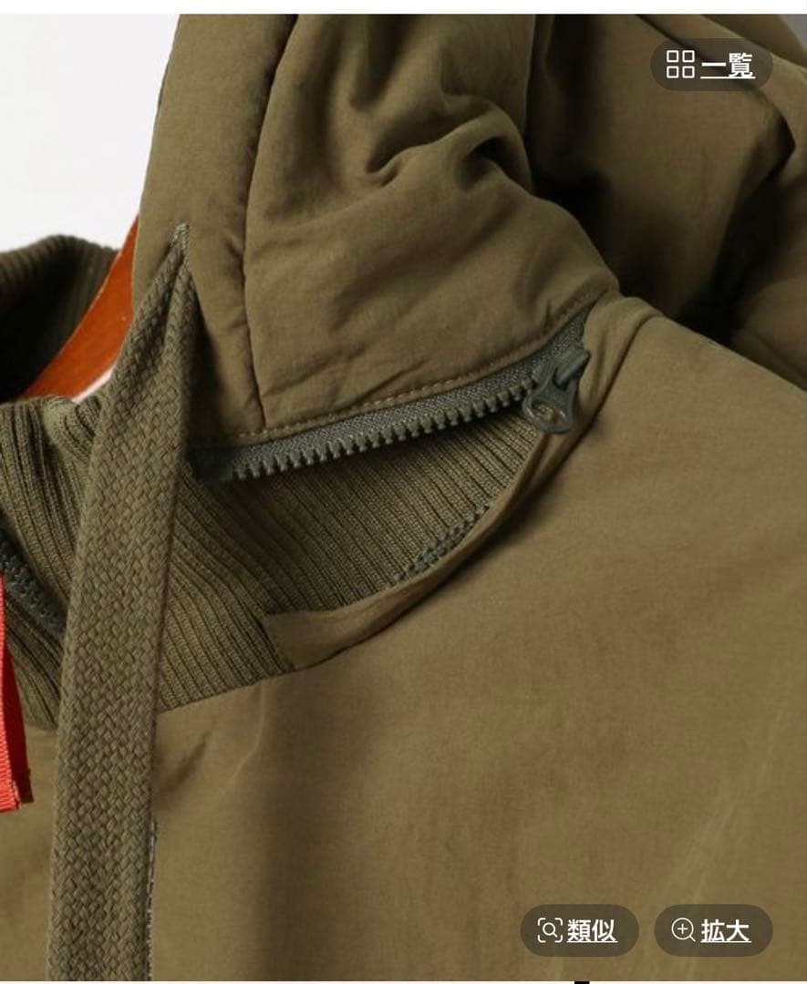 niko and...［be with M］ Misayo ミリアウター　カーキ