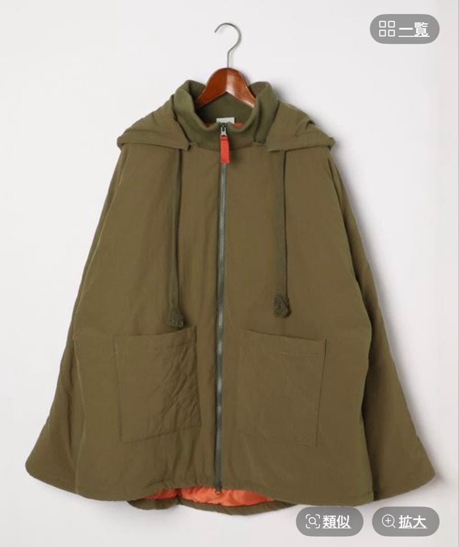 niko and...［be with M］ Misayo ミリアウター　カーキ