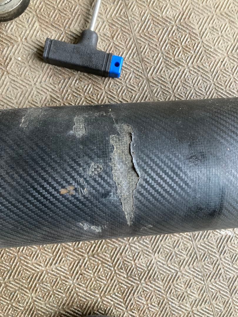 [ねるあさん専用]　ホーネット250 マフラー　サイレンサー　2本出し