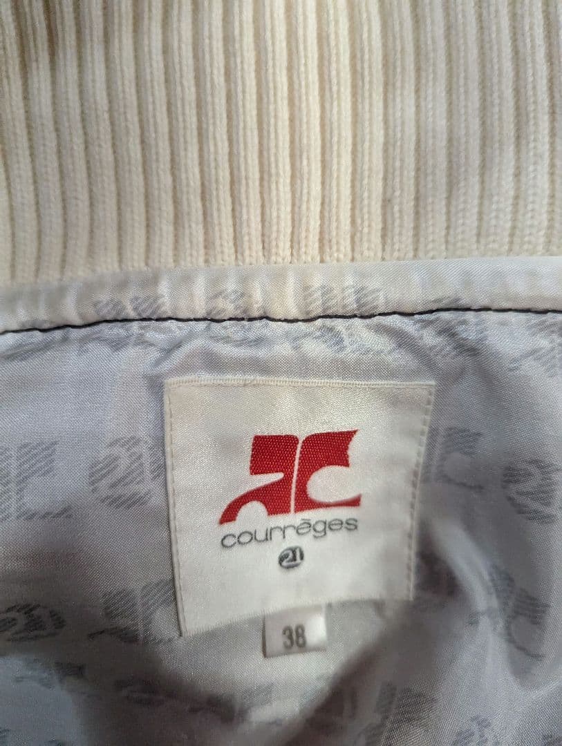 ち*ち様 クレージュ　スタジャン　ロング