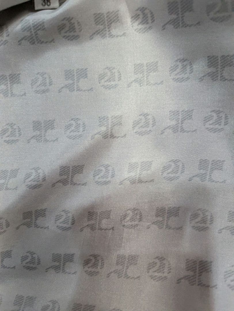 ち*ち様 クレージュ　スタジャン　ロング