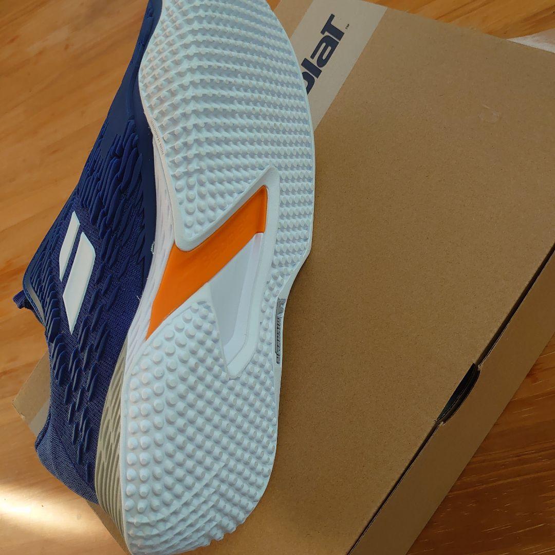 未使用　バボラテニスシューズ PROPULSE FURY 3　オムニクレー