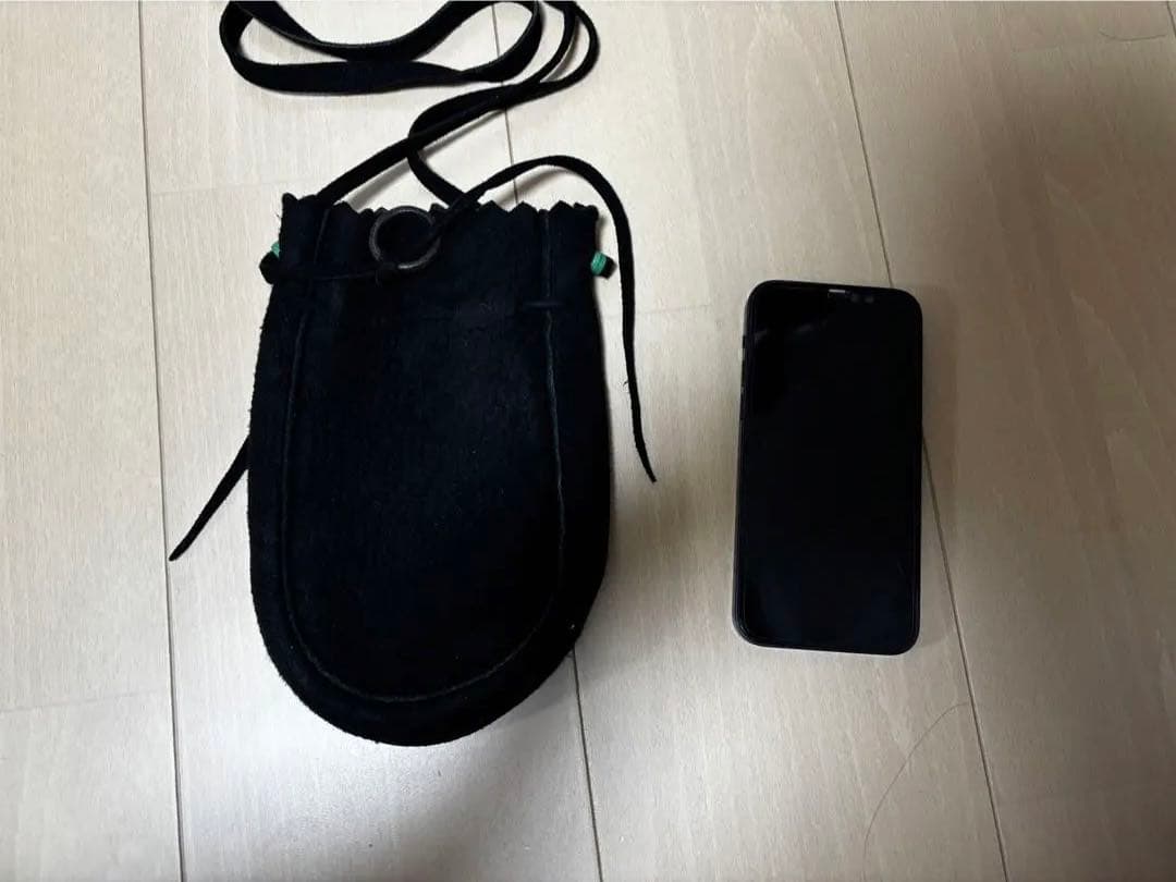 猛暑セール　ゴローズ　巾着ポーチ　S ディアスキン　コンチョ