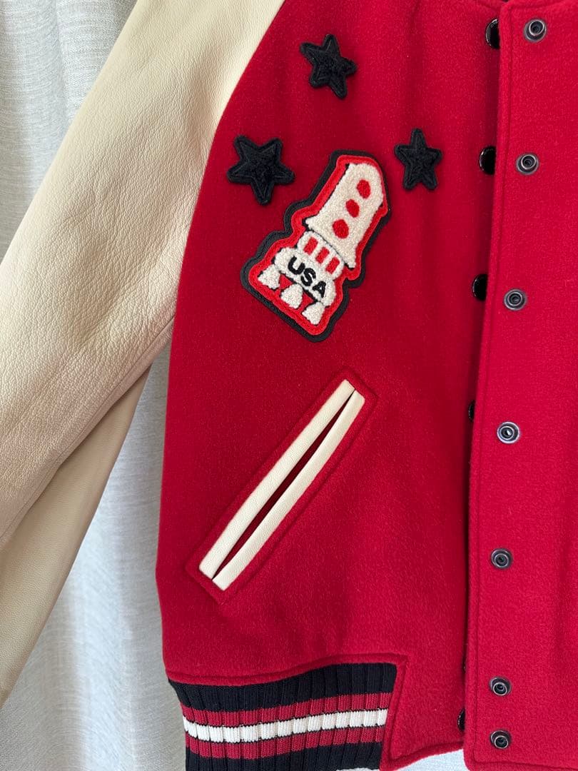 【新品・未使用】 サイズ2 COACH スタジャン　バーシティジャケット