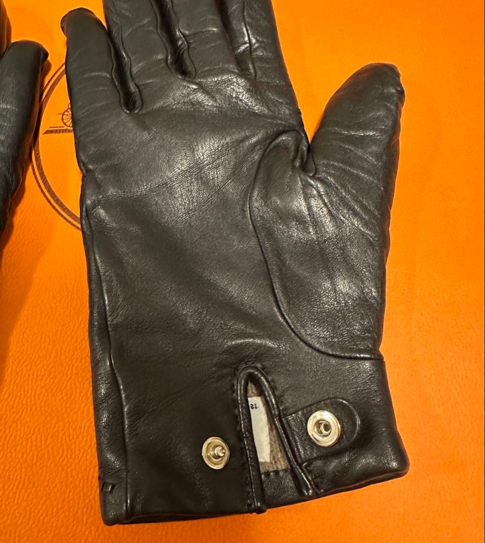 《HERMES》羊皮グローブ　サイズ21cm