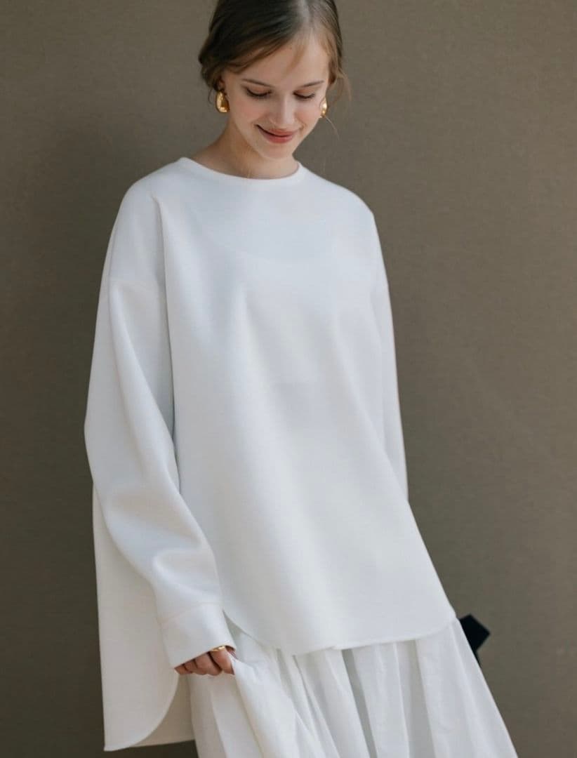 新品未使用タグ付き　pois ポワ　marshmallow pullover