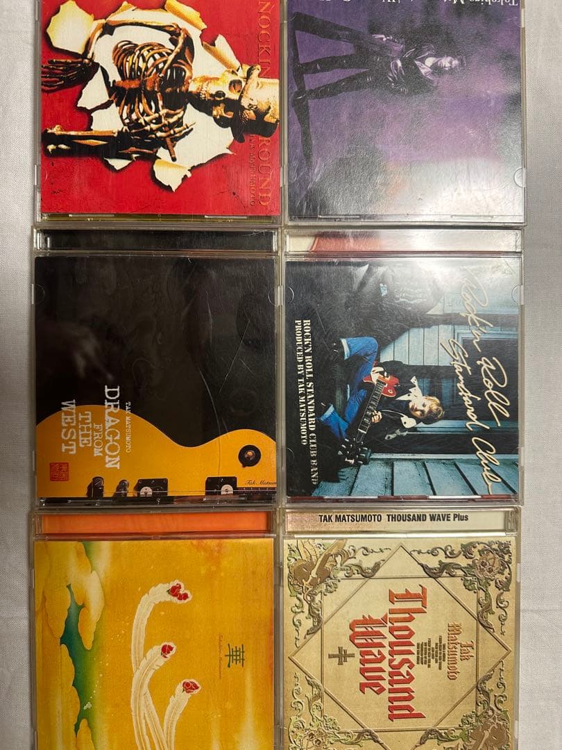 松本孝弘　TAK MATSUMOTO B'z CD 14枚セット