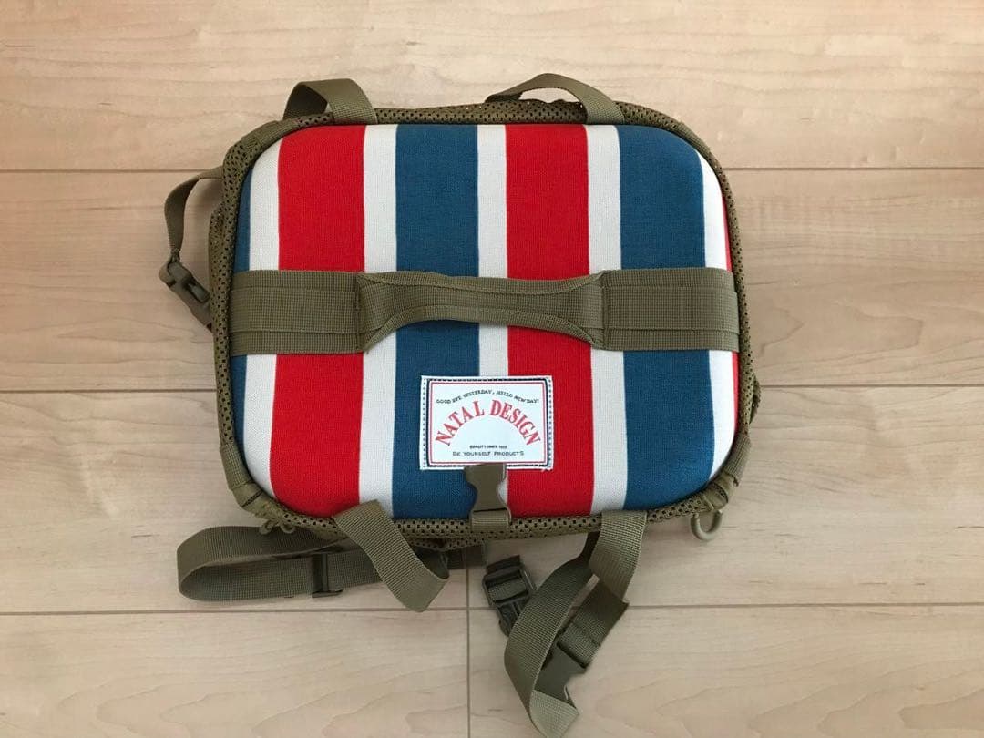 NATALDESIGN FOLDING KAMPING SHELF ストライプ