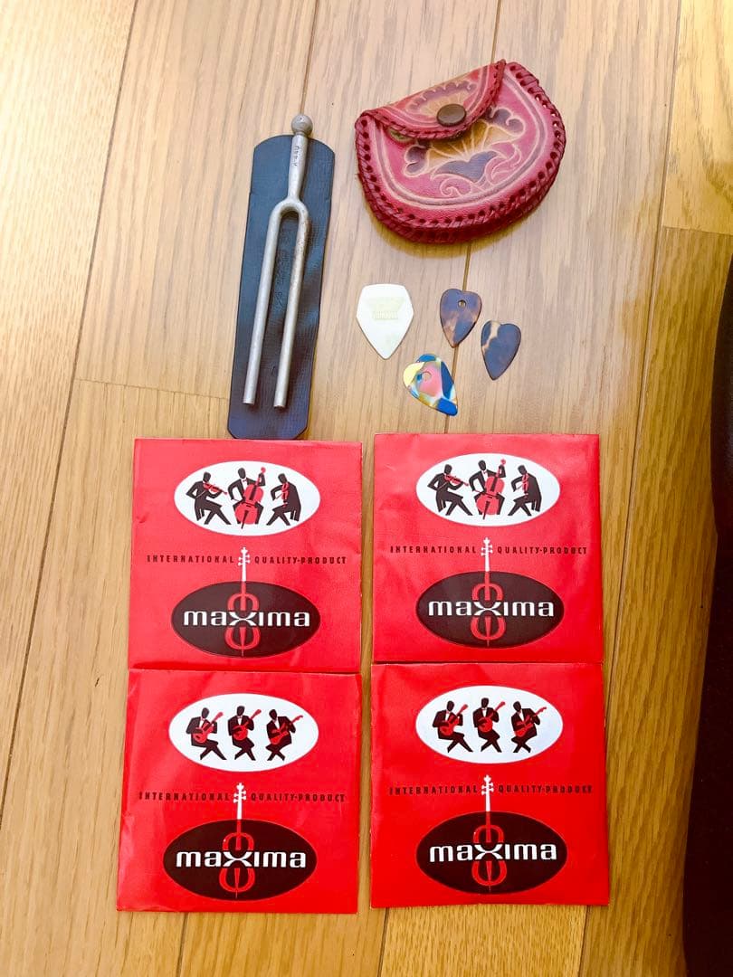 美品 落合忠男作 手工マンドリン 1977年製 ハンドメイド ハードケース付