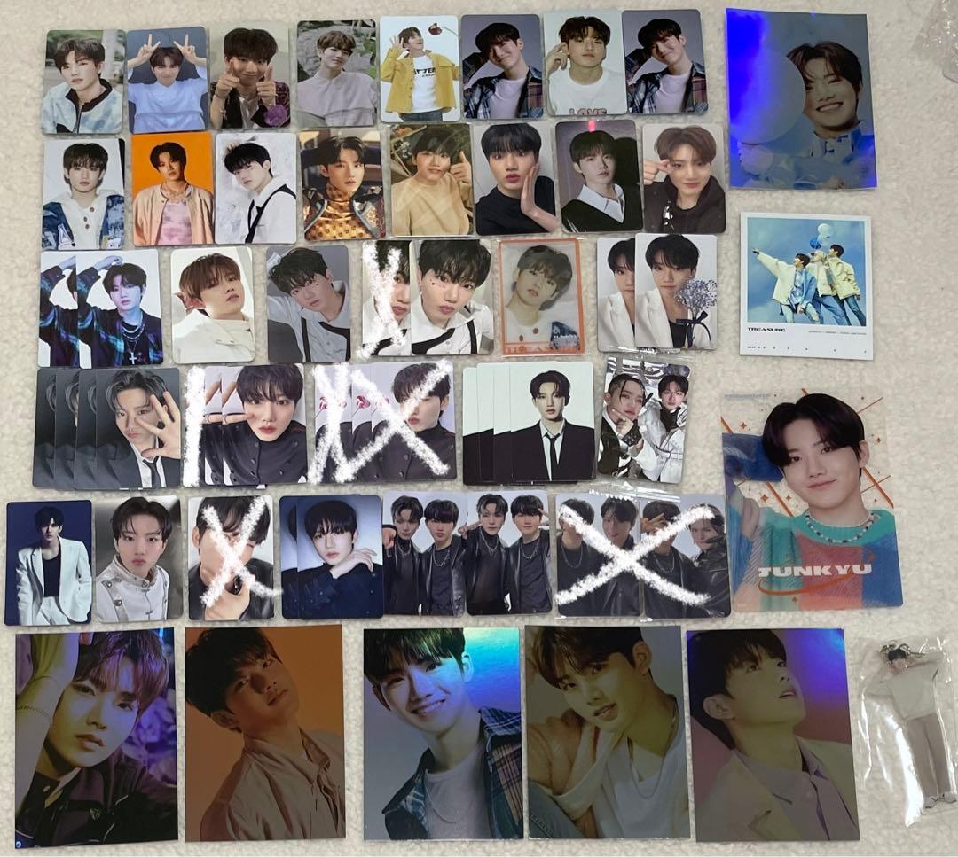 treasure ジュンギュ　トレカ　まとめ売り　セット