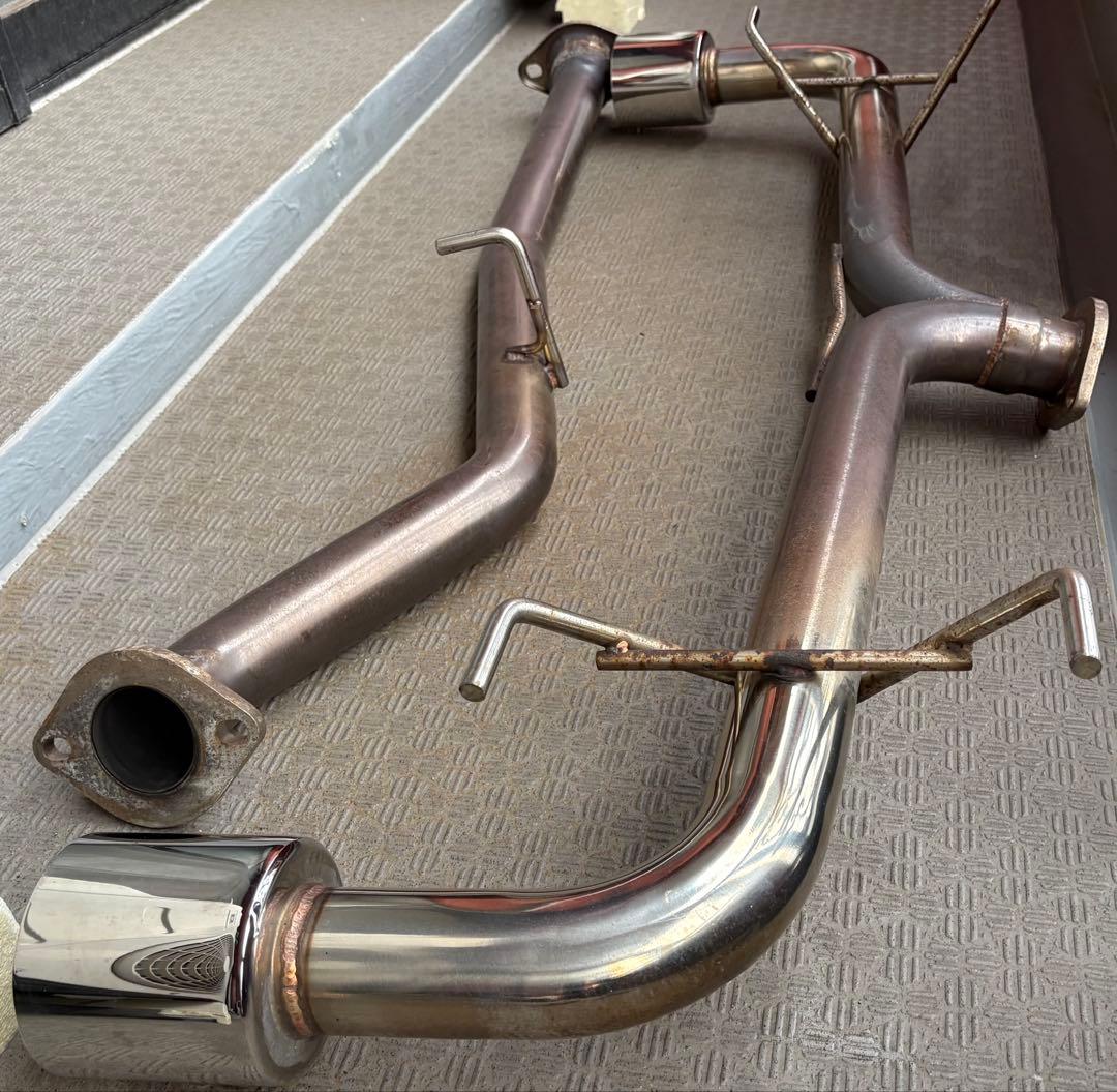 RX-8 befree ストレートマフラー(バッフル付き)