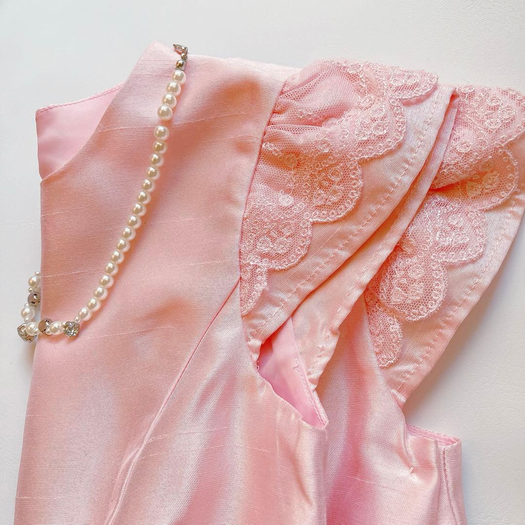 120size セレモニー ピンク×花柄 入学 卒園 発表会 フォーマル 女の子