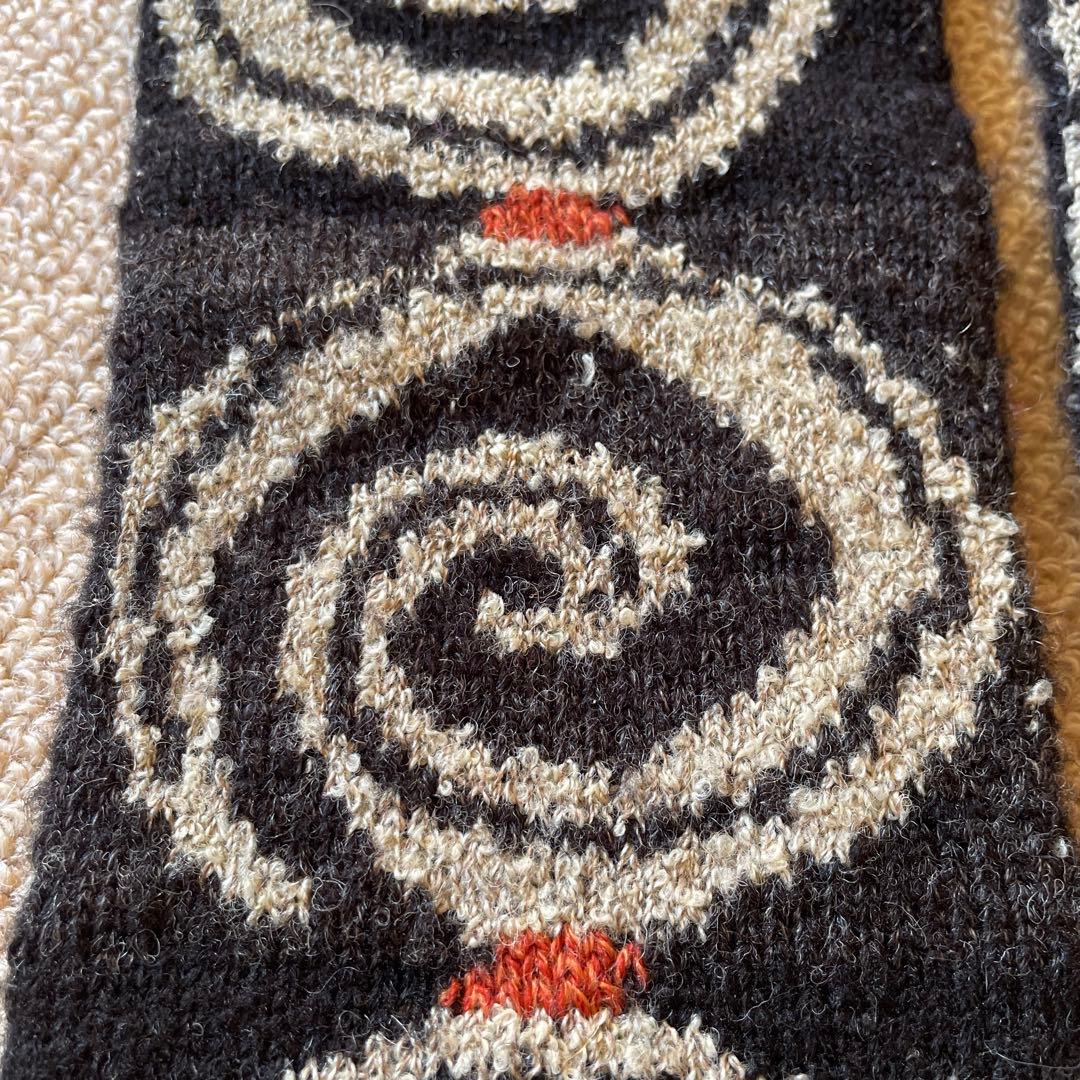 ほぼ新品 kapital アイヌ 手袋 ハンドウォーマー アームカバー ミトン