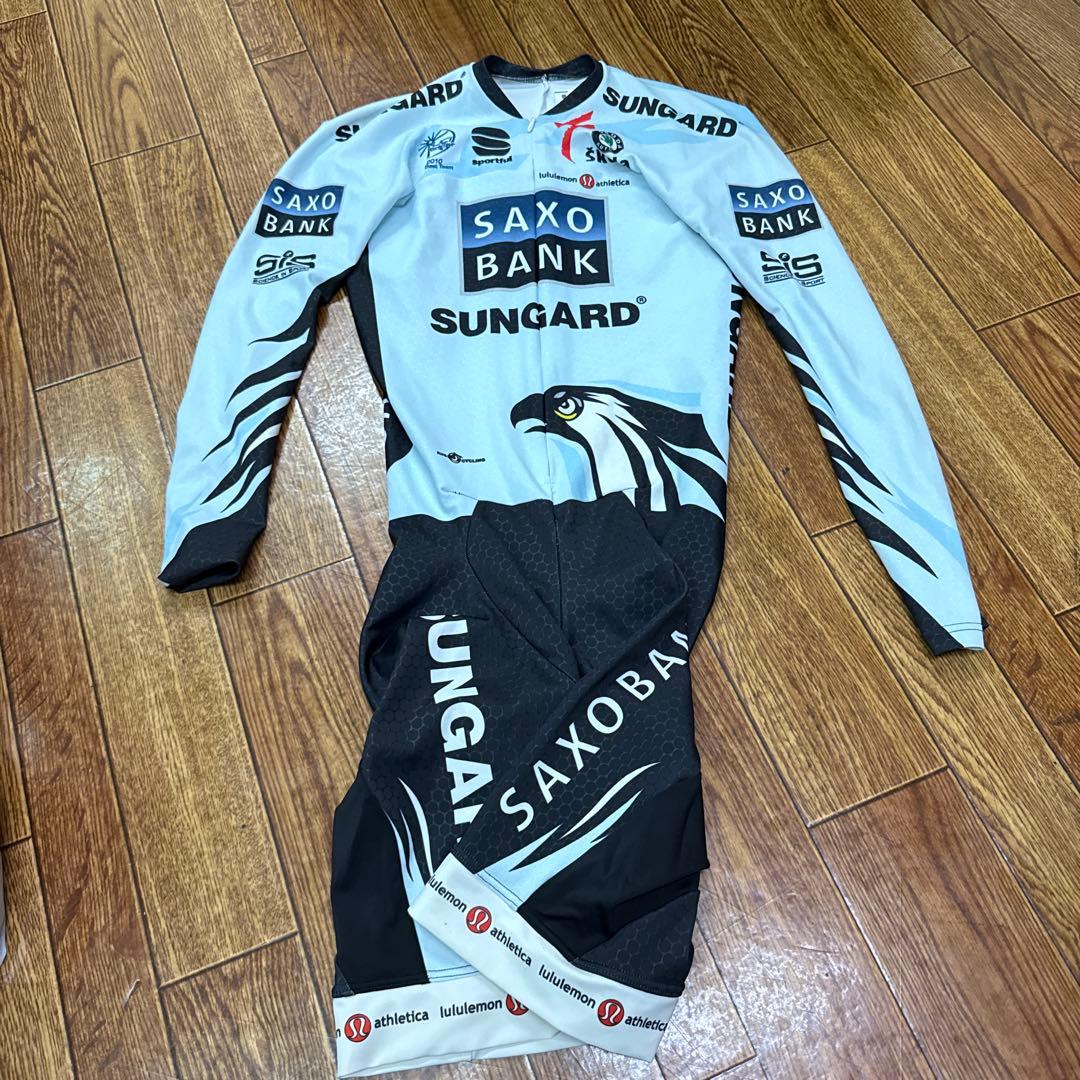 売り切り！sportful SAXO BANK スキンスーツ　Sサイズ