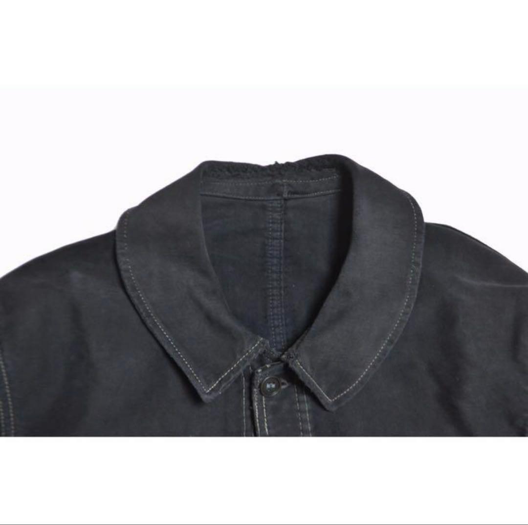 ジャケット・アウター 40's ~ French Black Moleskin Jacket