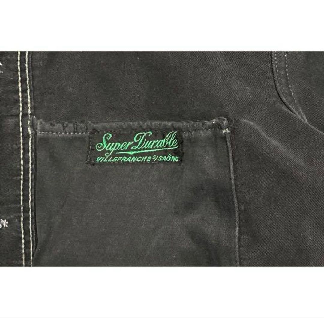 ジャケット・アウター 40's ~ French Black Moleskin Jacket