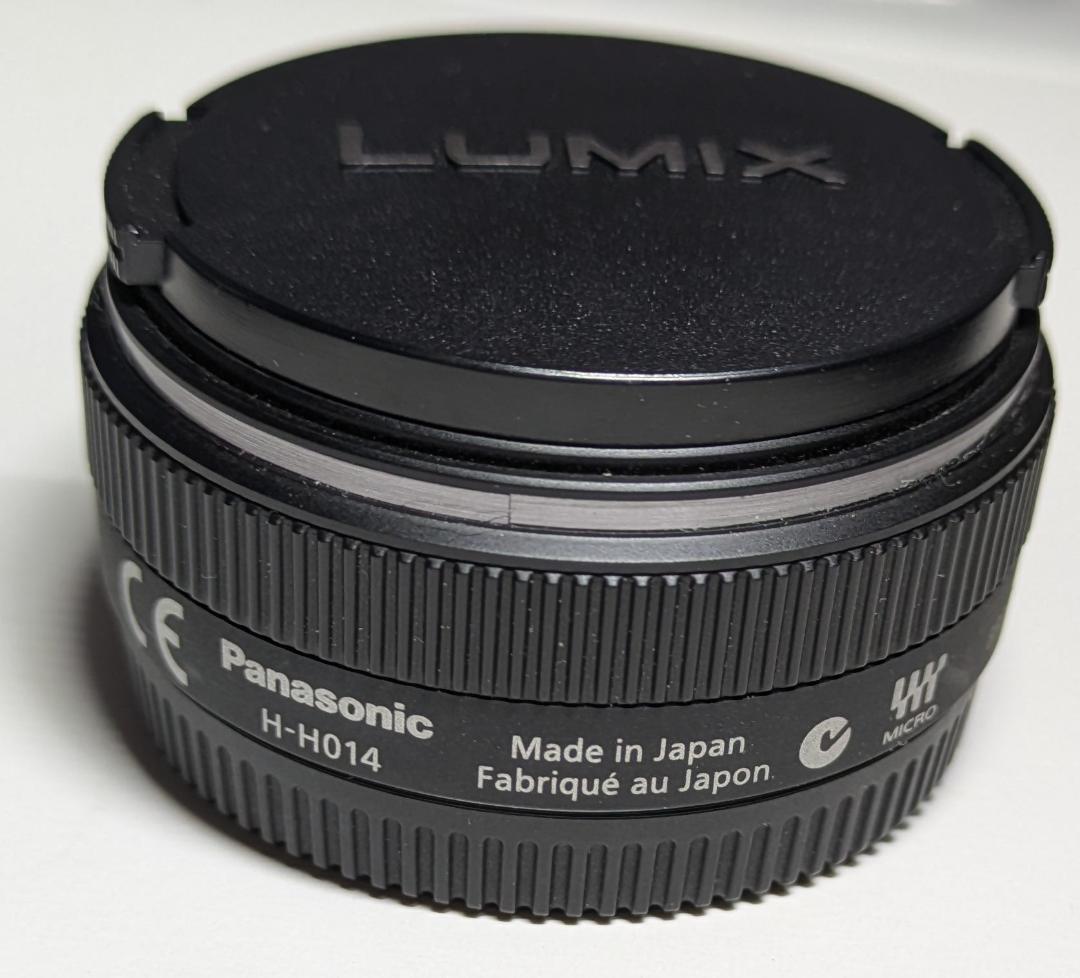 パナソニック H-H014 パンケーキレンズ 14mm f2.5 LUMIX G