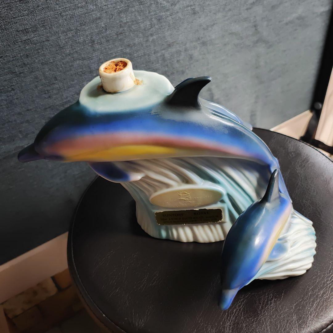ゆ*み様 古酒SUNTORY　　イルカの陶器ボトル