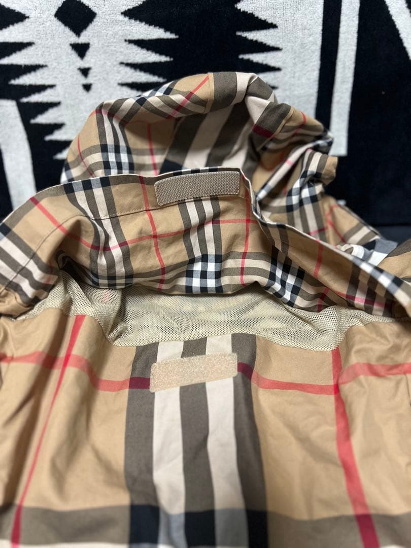 BURBERRY チェック柄 パーカー