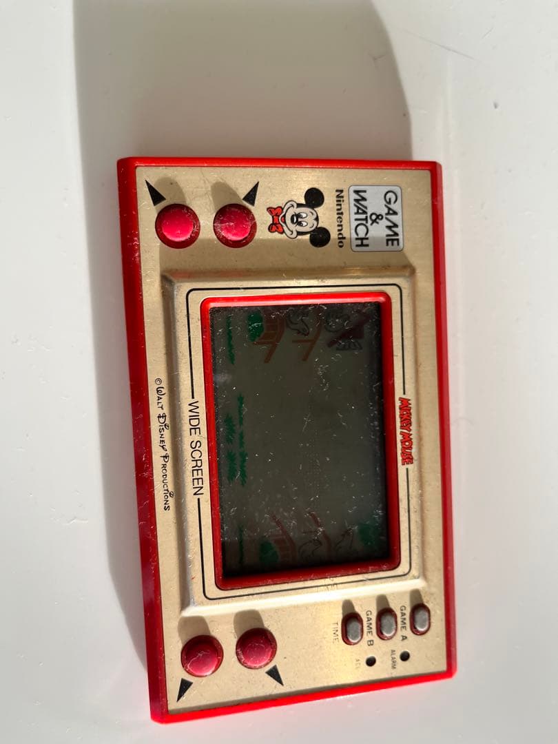 ミッキーマウス　任天堂　ゲームウォッチ