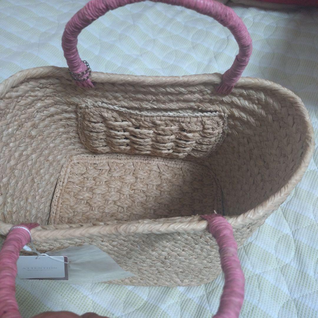 ピンクハウス♡今季カゴバッグ♡新品未使用品タグ付き♡日曜日迄のお値引