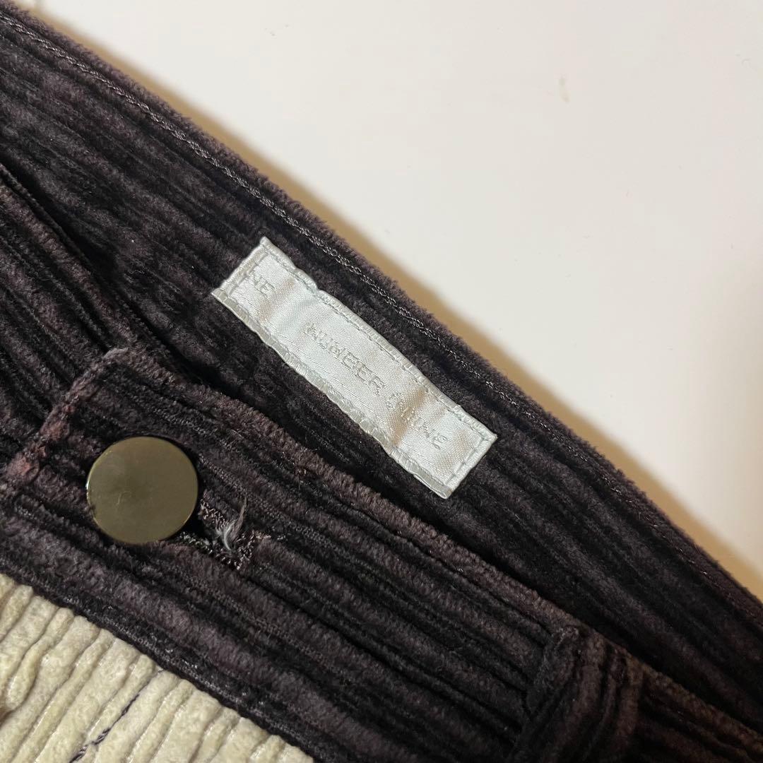 02AW NUMBER (N)INE E期 corduroypants