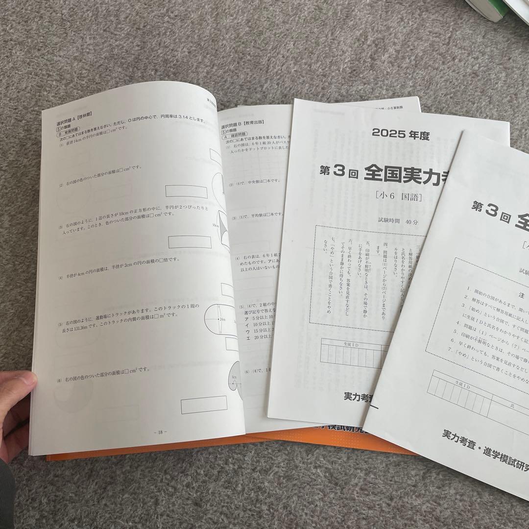 2025年度　中高一貫校 受験問題集　全て　佐鳴