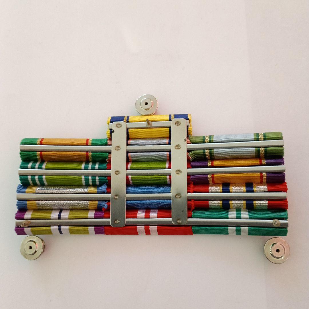 ミリタリーグッズ 防衛記念章　5段　13種類