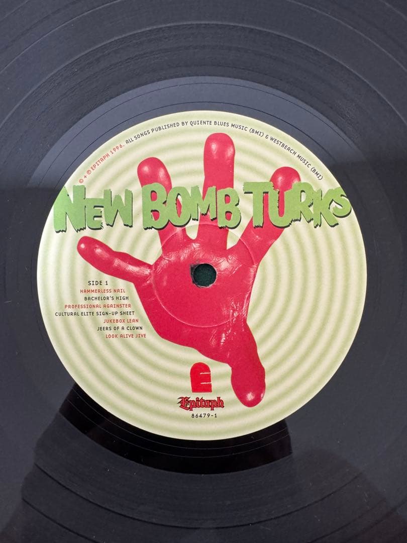 THE NEW BOMB TURKS レコード