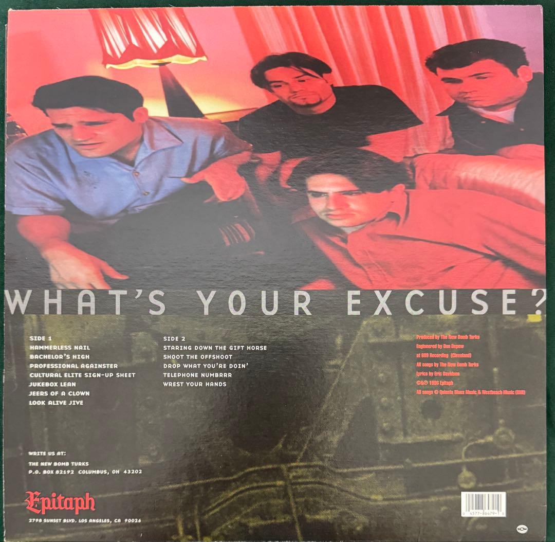 THE NEW BOMB TURKS レコード