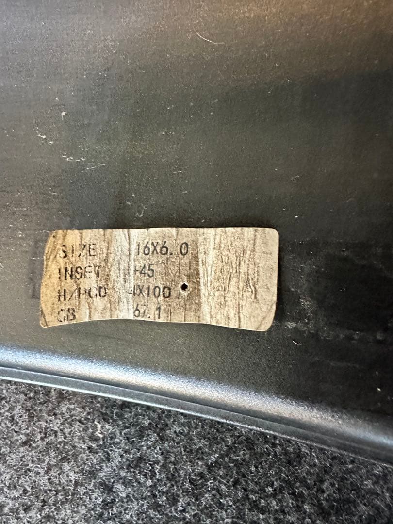 ステルスレーシング16インチ