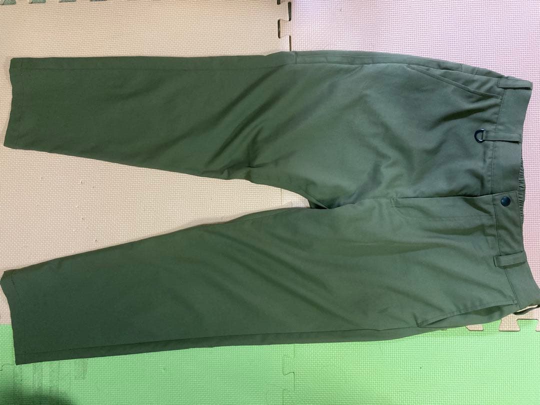 【4月限定値下げ！】WWS オリーブジャケット M/パンツL（ウォッシャブル）