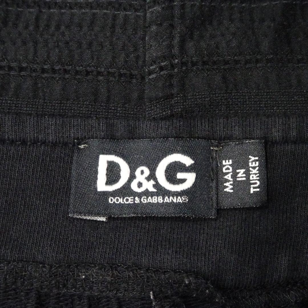 D&G ヴィンテージ　ブラック フード付きパーカー S 希少 レア