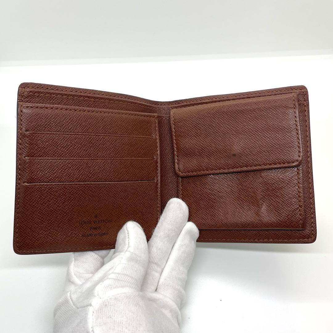 ルイヴィトン モノグラム ポルトフォイユマルコ 二つ折り財布