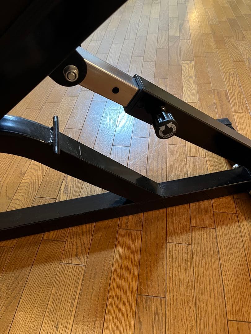 【引き取り専用】トレーニングベンチ 黒　セット