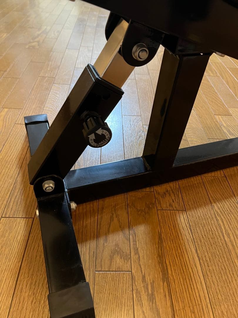 【引き取り専用】トレーニングベンチ 黒　セット