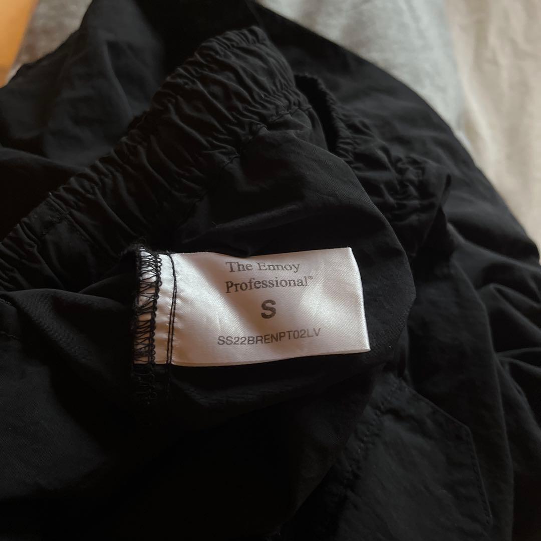 【美品】ENNOY Nylon Shorts Black Sサイズ 22ss