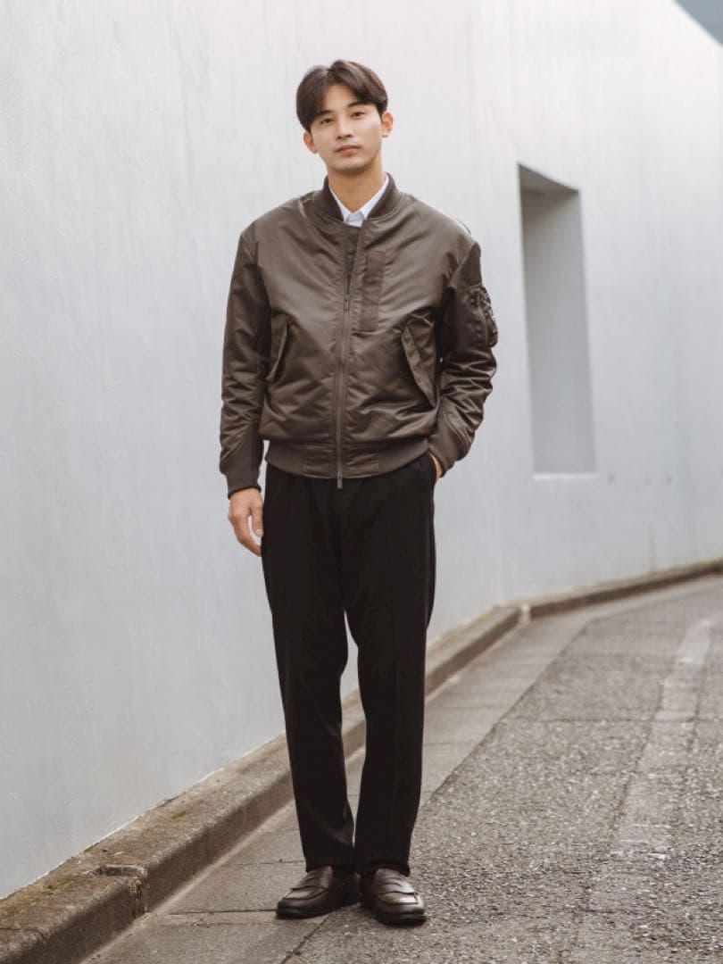 【M】グレー UNIQLO+J ユニクロ MA-1 新品未使用 2026