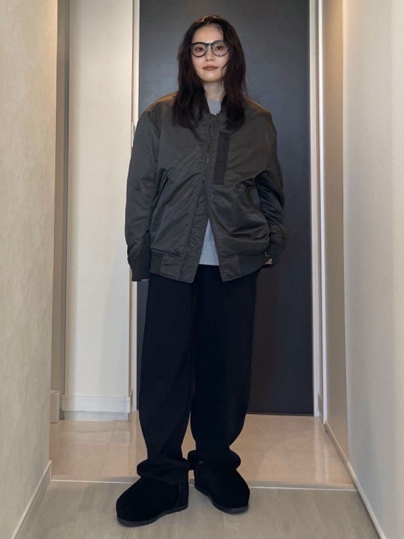 【M】グレー UNIQLO+J ユニクロ MA-1 新品未使用 2026