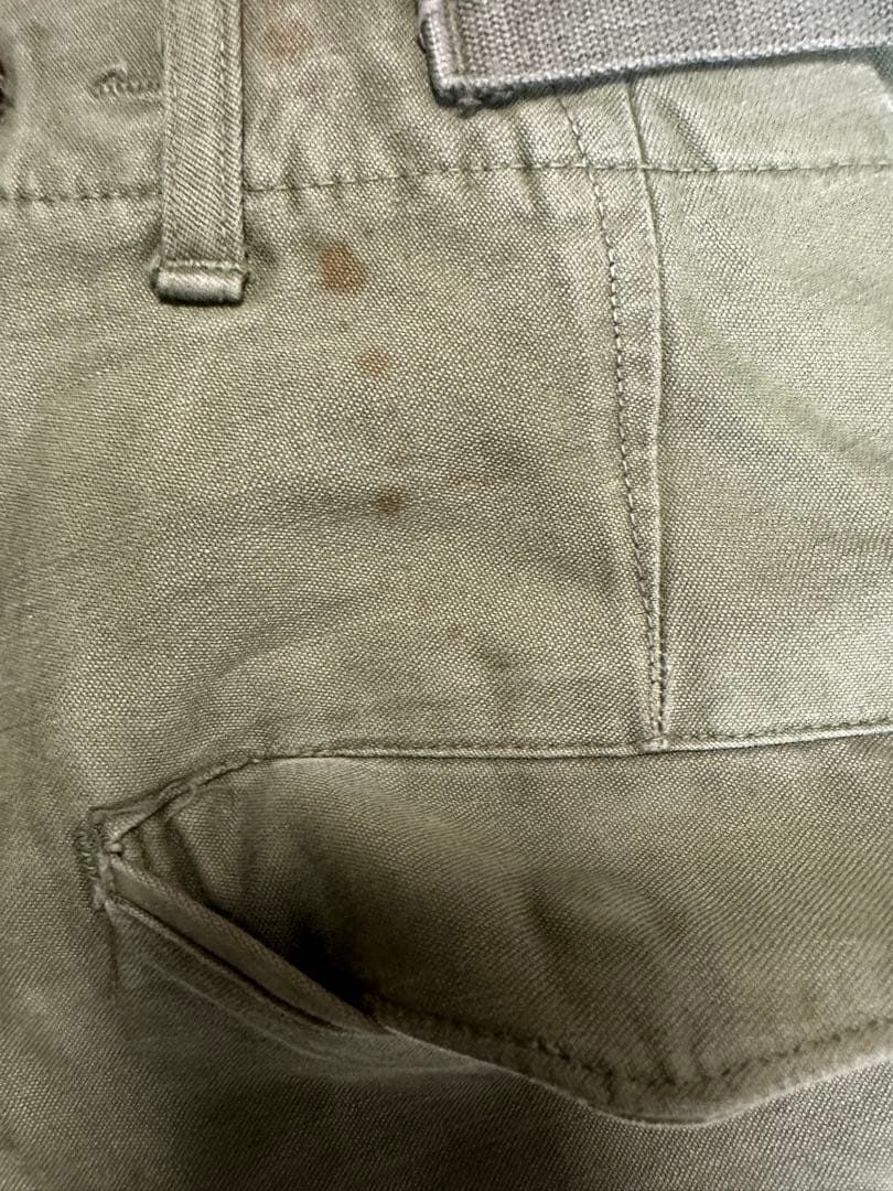 カーゴパンツ オリーブグリーン m-51 古着 軍もの
