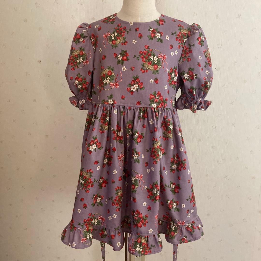 120㎝　フリルワンピース