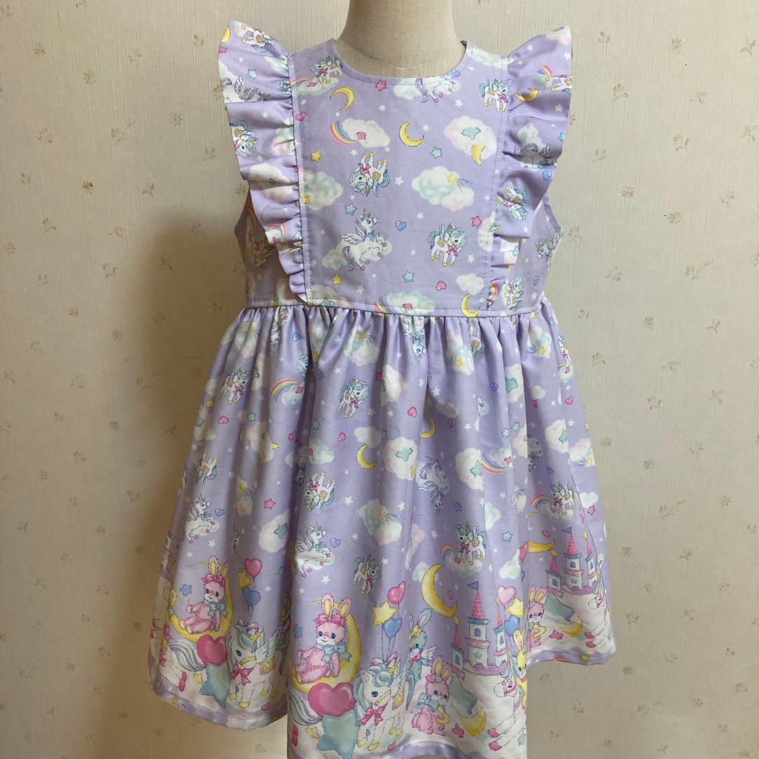 120㎝　フリルワンピース