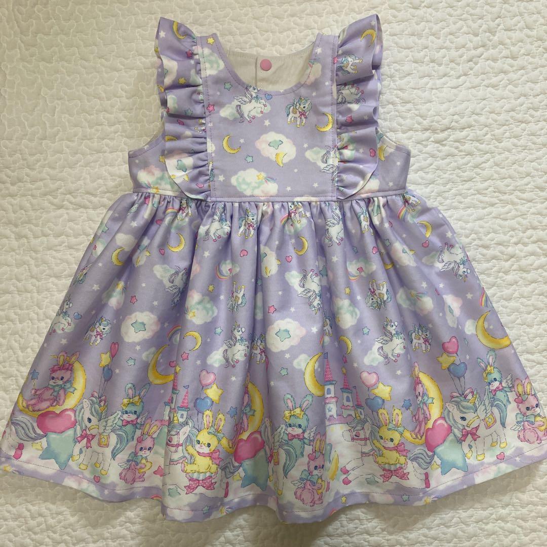 120㎝　フリルワンピース