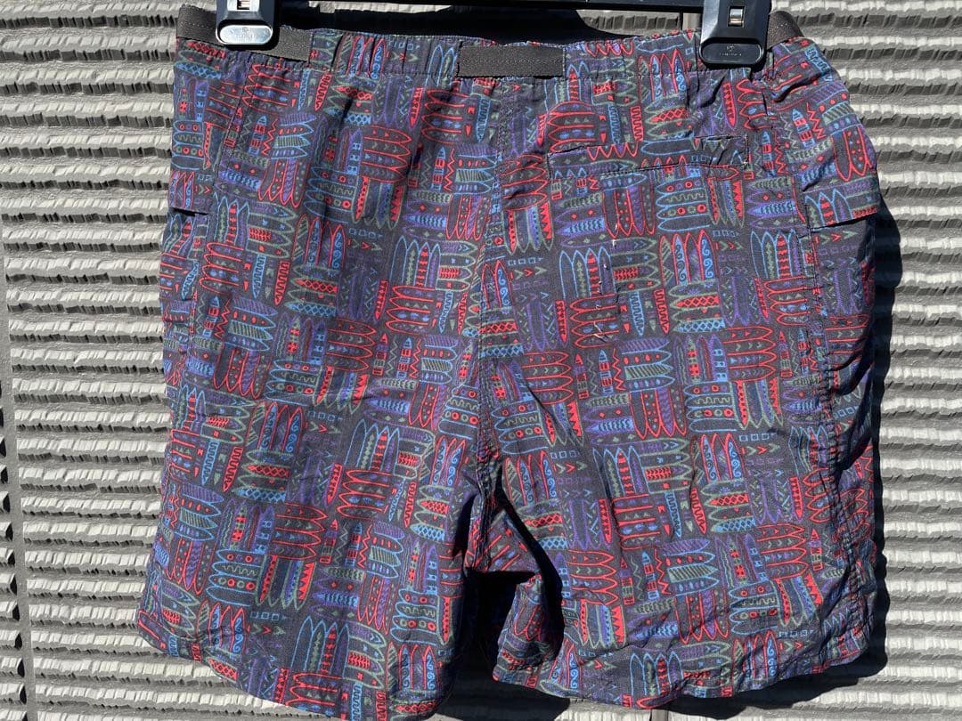 Patagonia 90'sヴィンテージ　波タグリバーショーツ　Mサイズ