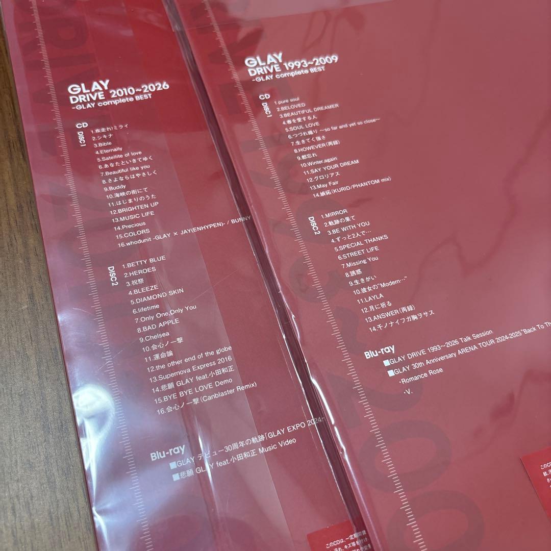DRIVE 2010～2026 -GLAY complete BEST