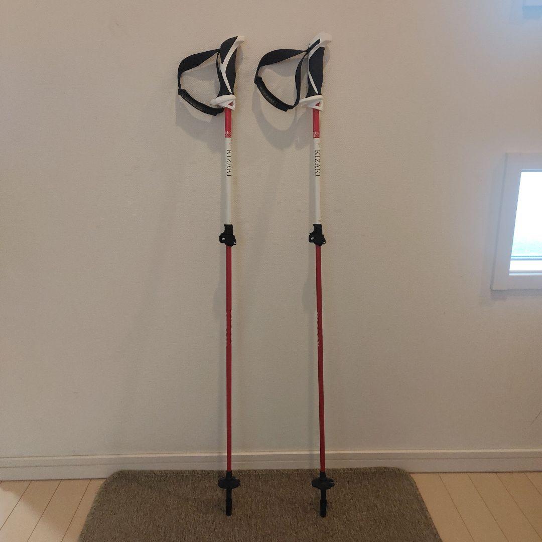 キザキ　スキー　ポール　ストック